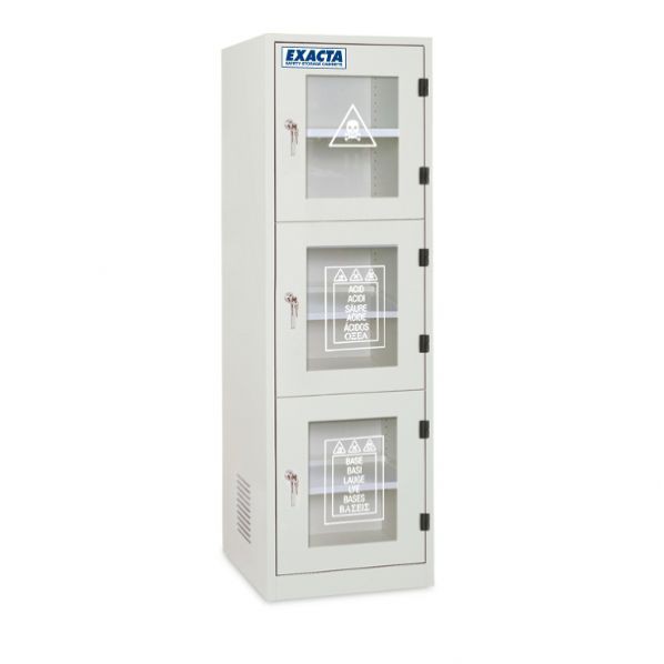 Armoire de sécurité à porte vitrée