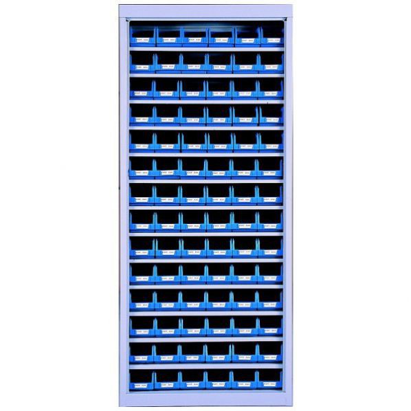 Armoire sans porte avec bacs 1 litre