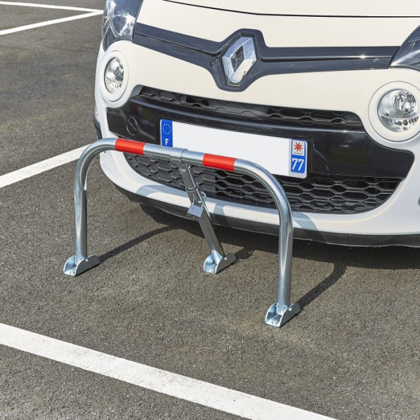 Barrière de parking à cadenas livré