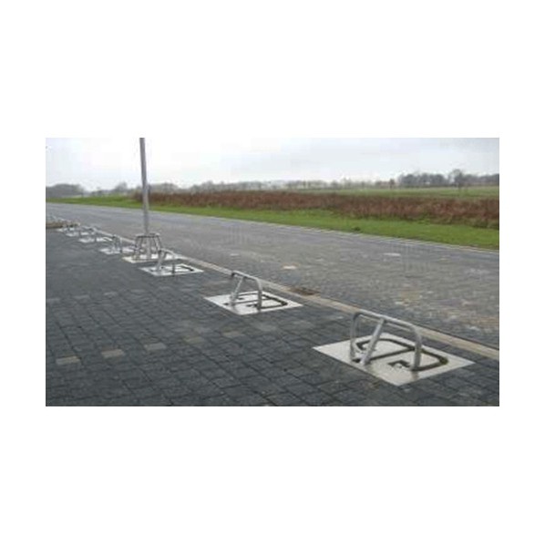 Base caoutchouc pour barri?re de parking