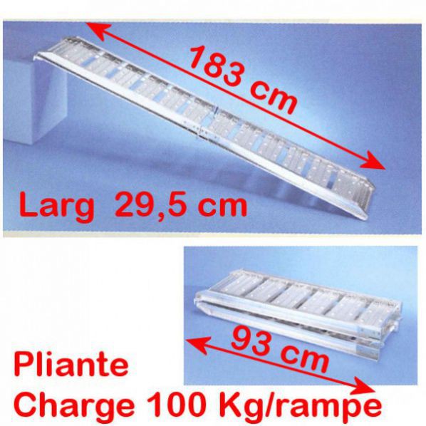 Rampe chaise roulante et chariots