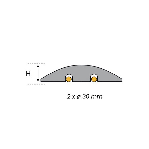 Ralentisseur modulable 40 tonnes