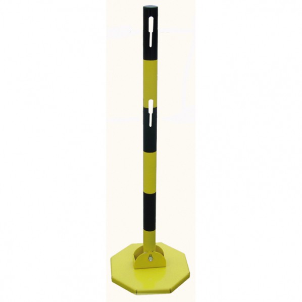 Poteau pliable ? socle