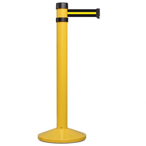Poteau jaune à sangle 4 mètres