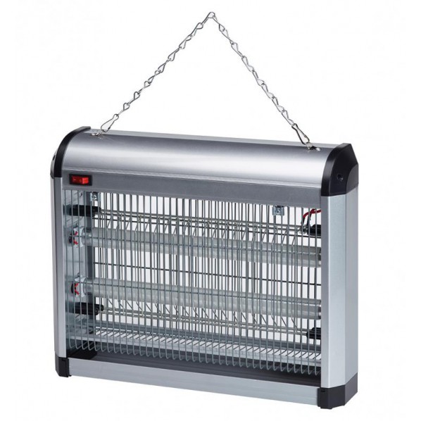 Destructeur d insectes 20 W a grille electrifiee
