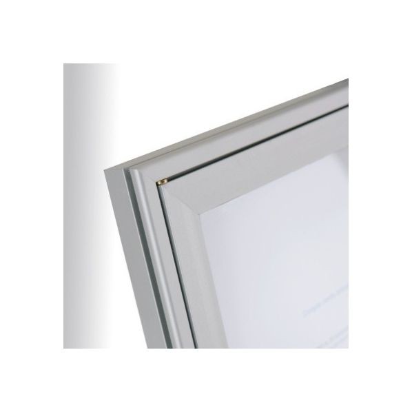 Vitrine d affichage interieur extra plate 20 mm d epaisseur fond magnetique