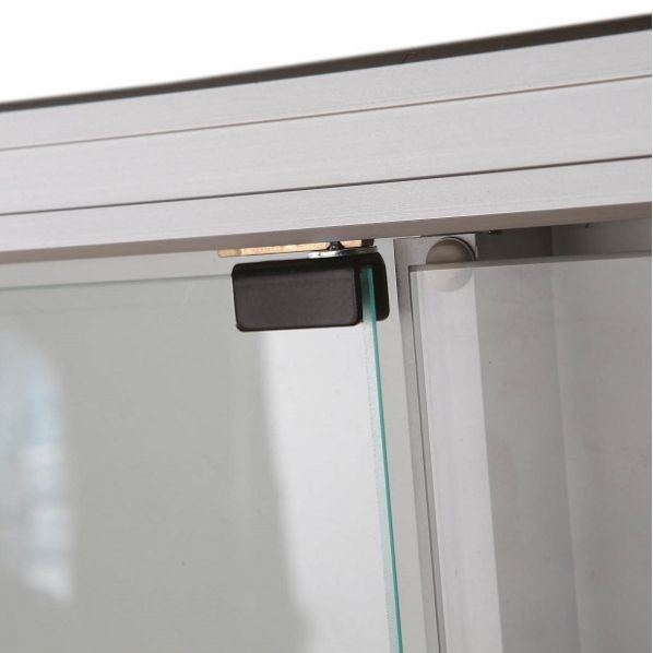 Vitrine d affichage interieur multiportes avec separation