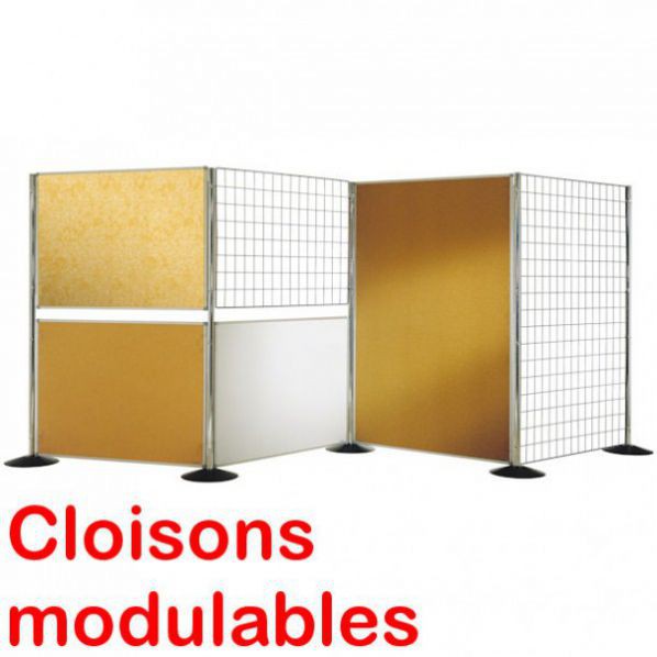 Cloison modulable Facile a assembler & polyvalente