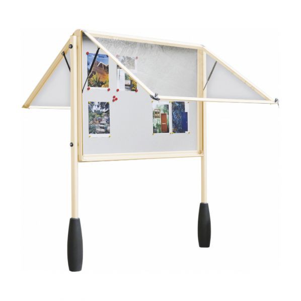 Vitrine d affichage exterieur double face Sable