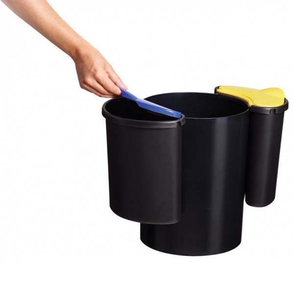 Poubelle de tri sélectif modulable 11 litres