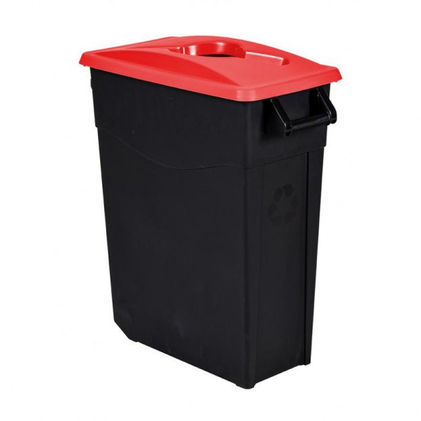 Poubelle de tri mobile 65 litres