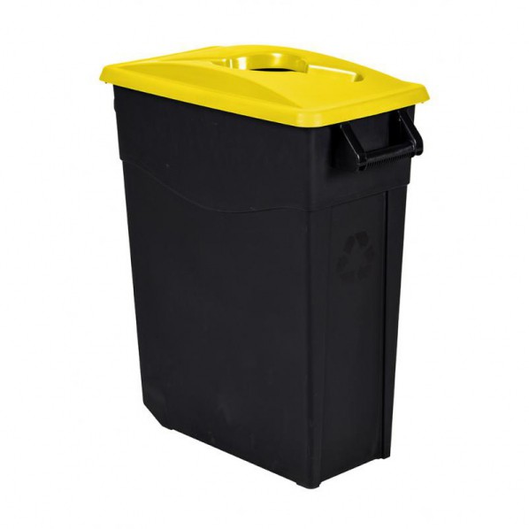 Poubelle de tri mobile 65 litres