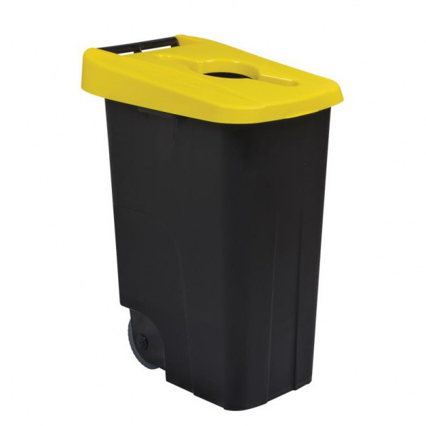 Poubelle de tri mobile 85 litres