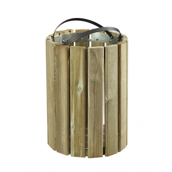 Corbeille en bois 20 litres