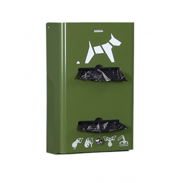 Distributeur hygiène canine sacs rouleaux