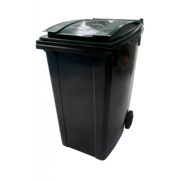 Conteneur poubelle bicolore - 360 litres