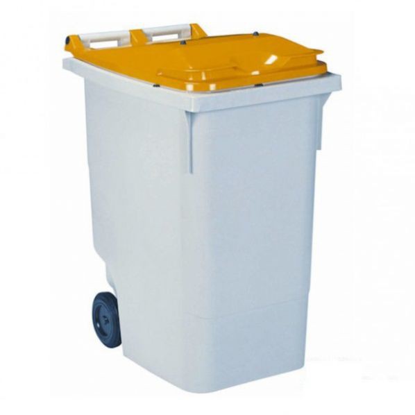 Conteneur poubelle bicolore - 340 litres