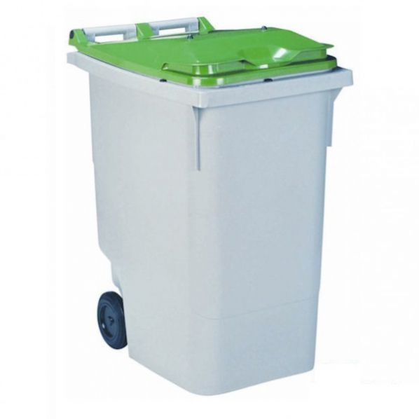 Conteneur poubelle bicolore - 340 litres