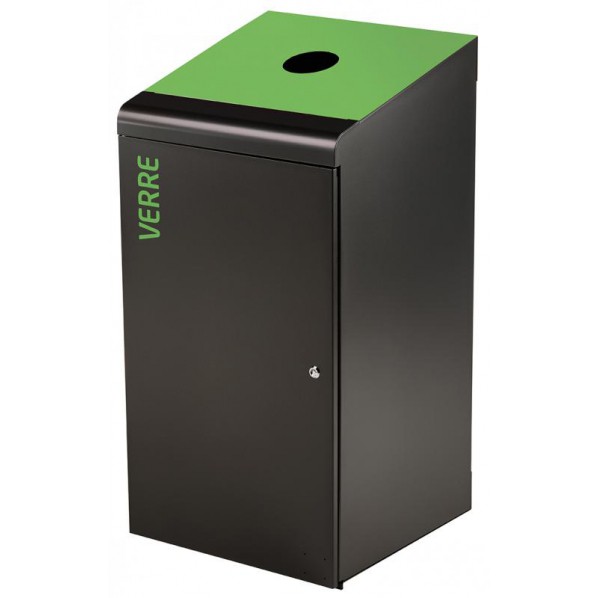 Borne de tri selectif 120 litres - Tripoz