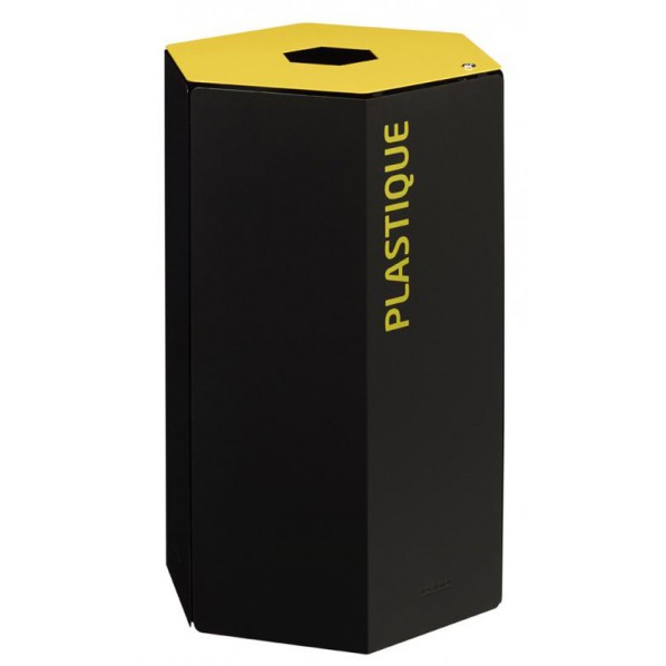 Poubelle de tri selectif 50 litres - Hexatri