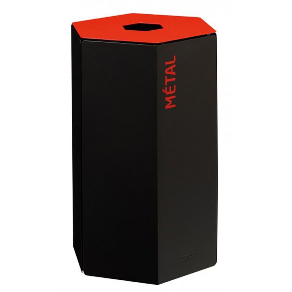 Poubelle de tri selectif 50 litres - Hexatri