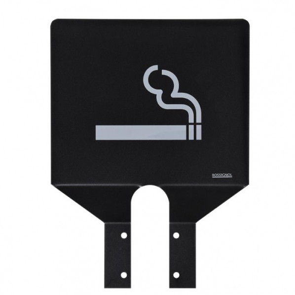 Plaque signaletique tri selectif pour poteau
