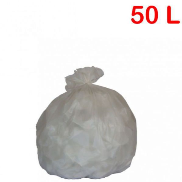 Sac poubelle - déchets légers pour sanitaire 50L