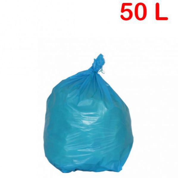 Sac poubelle de couleur a dechets standards 50 litres