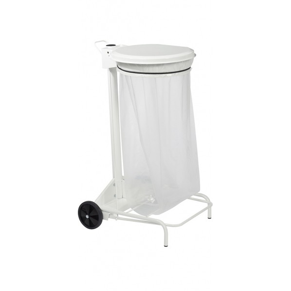 Support mobile à sac poubelle 110 litres - Collecroule