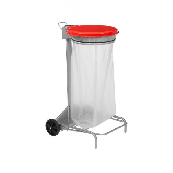 Support mobile à sac poubelle 110 litres - Collecroule