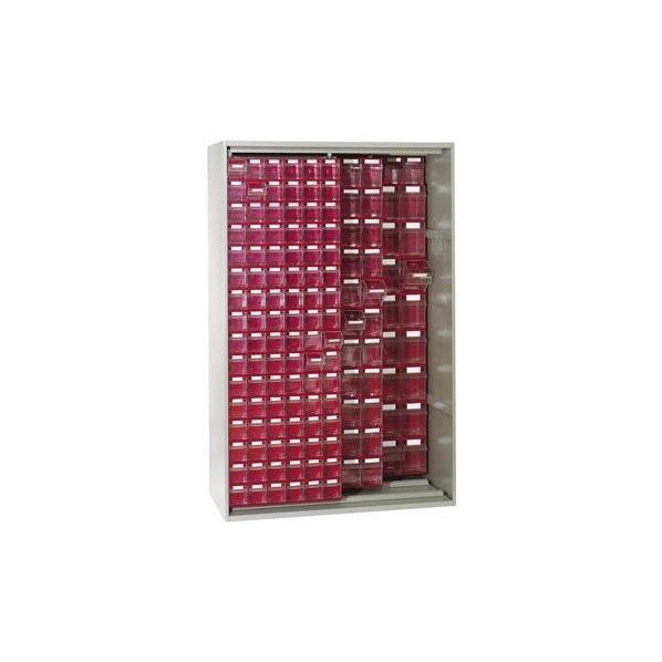Armoire à panneaux coulissants pour blocs tiroirs