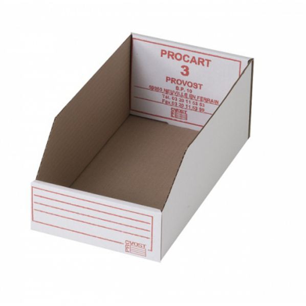 Bac carton antigraisse