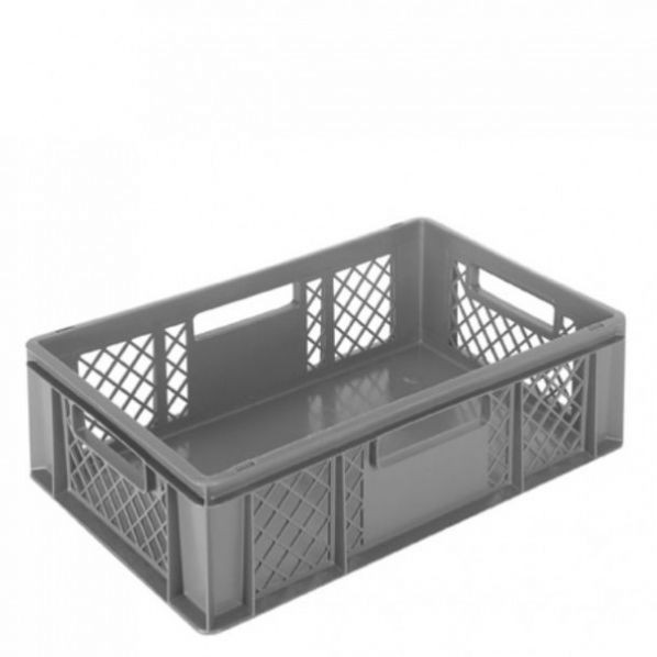 Bac norme europe fond plein parois ajour ees 400 x 600 mm