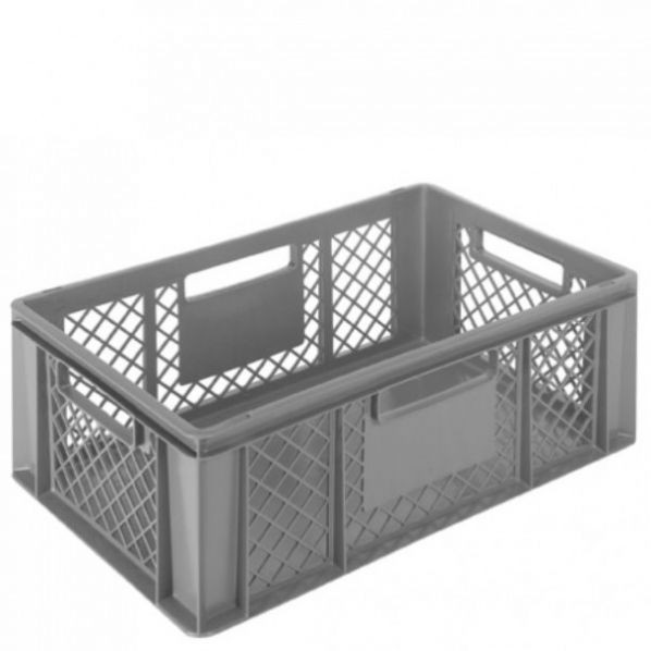 Bac norme europe fond plein parois ajour ees 400 x 600 mm
