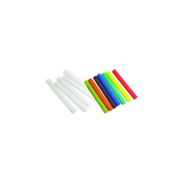 Craies De Couleurs 100 Pièces - 5 Couleurs, 7 Cm, Non Toxiques, Pour Tableau Et Dessin - 3