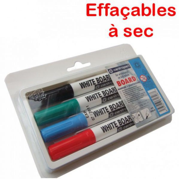Feutres effaçables à sec