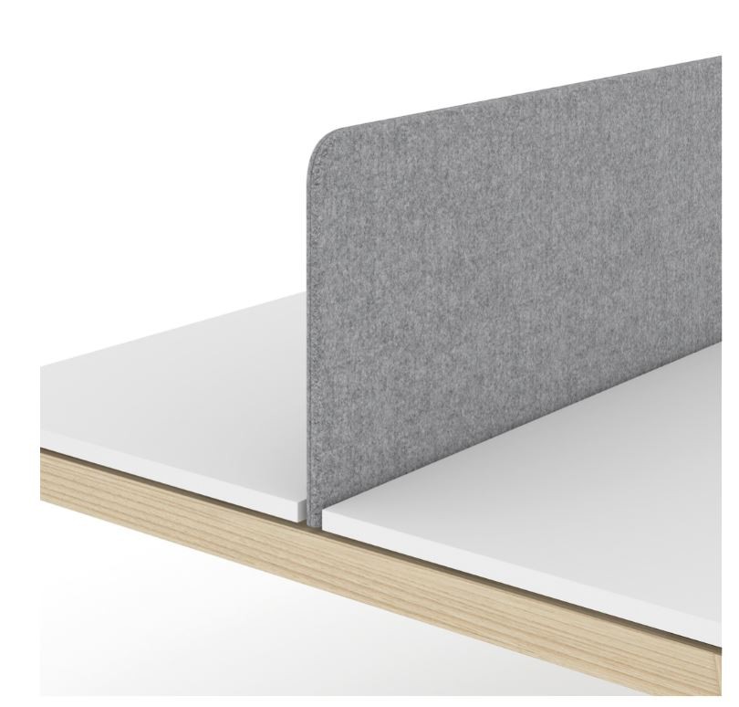 ?cran de s?paration pour bureau NET WOOD
