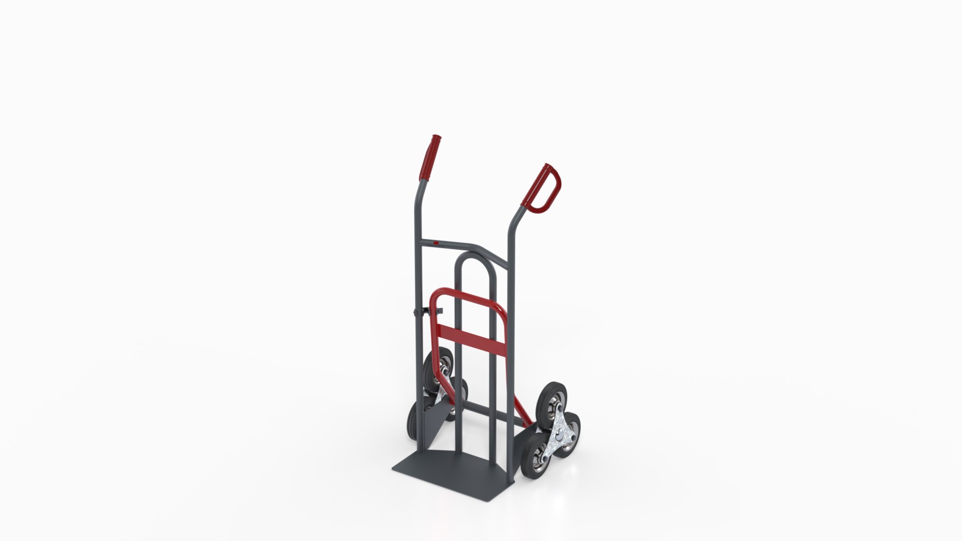 Diable pelle fixe a garde et bavette repliable - charge 250 kg