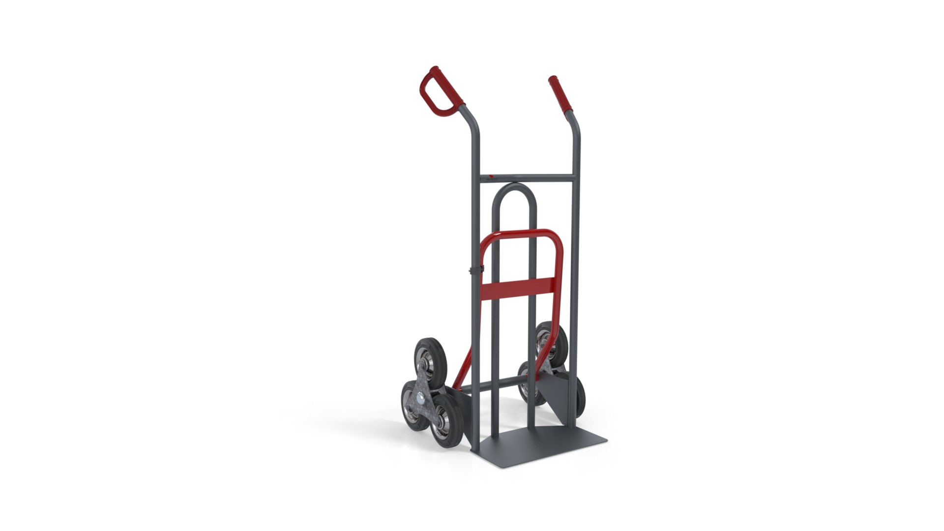 Diable pelle fixe a garde et bavette repliable - charge 250 kg