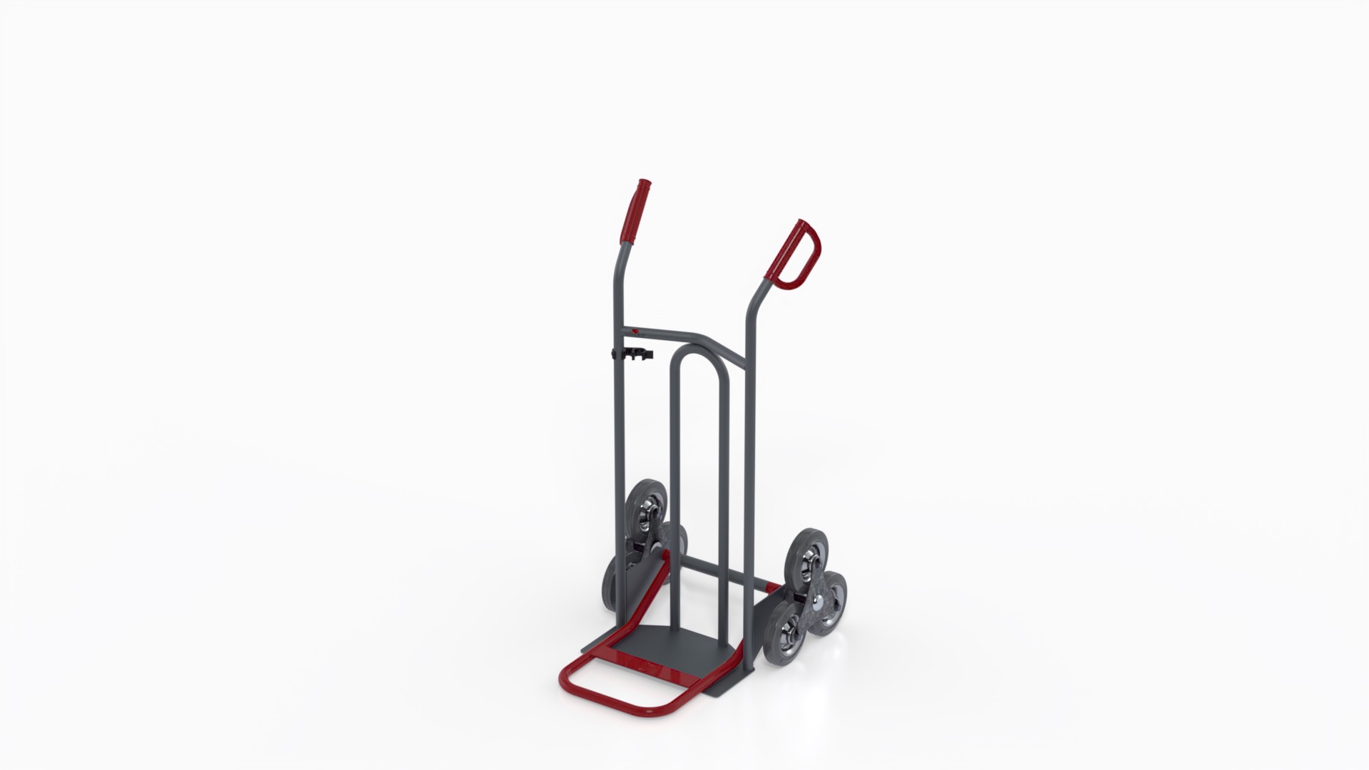 Diable pelle fixe a garde et bavette repliable - charge 250 kg