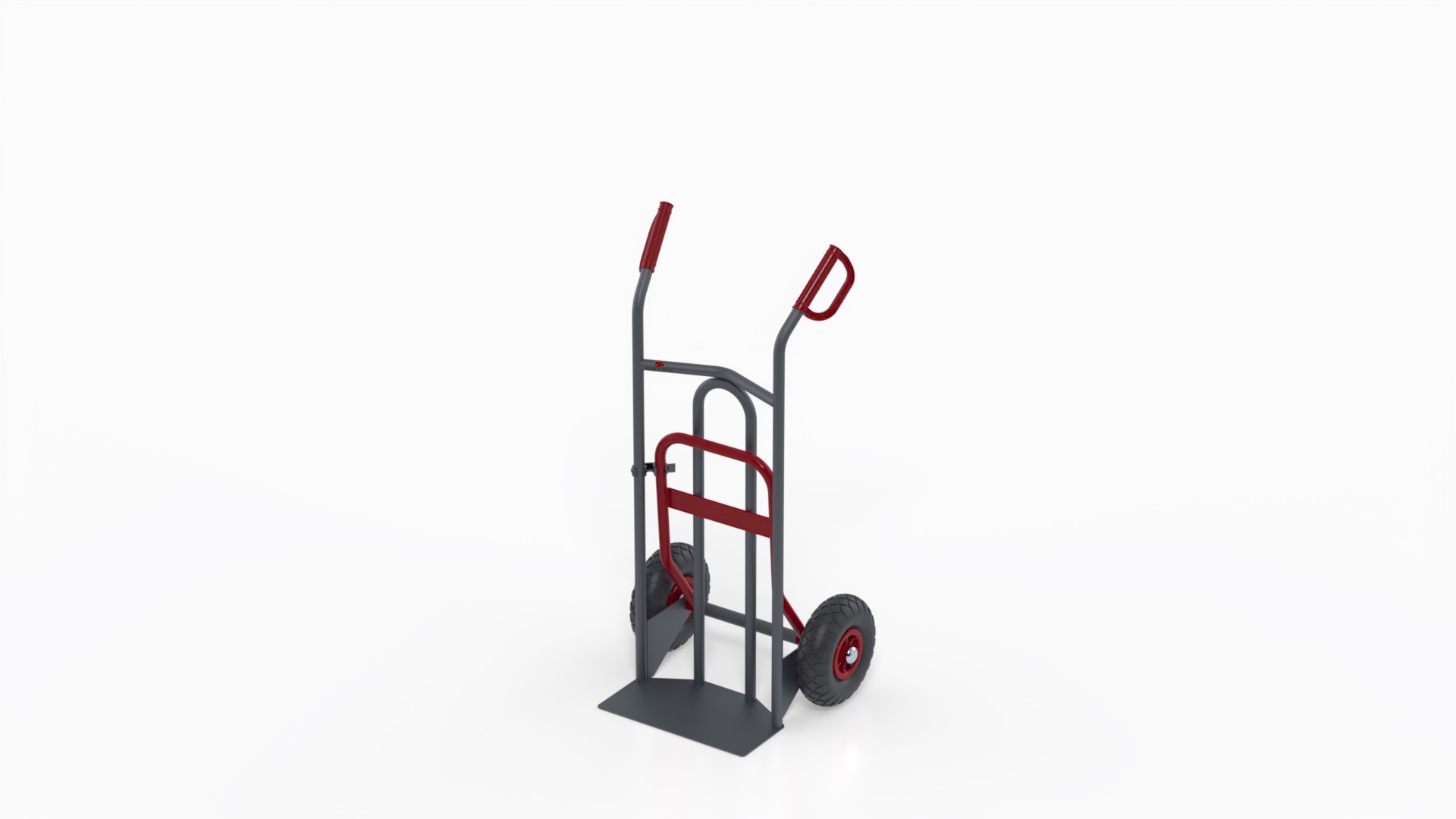 Diable pelle fixe a garde et bavette repliable - charge 250 kg