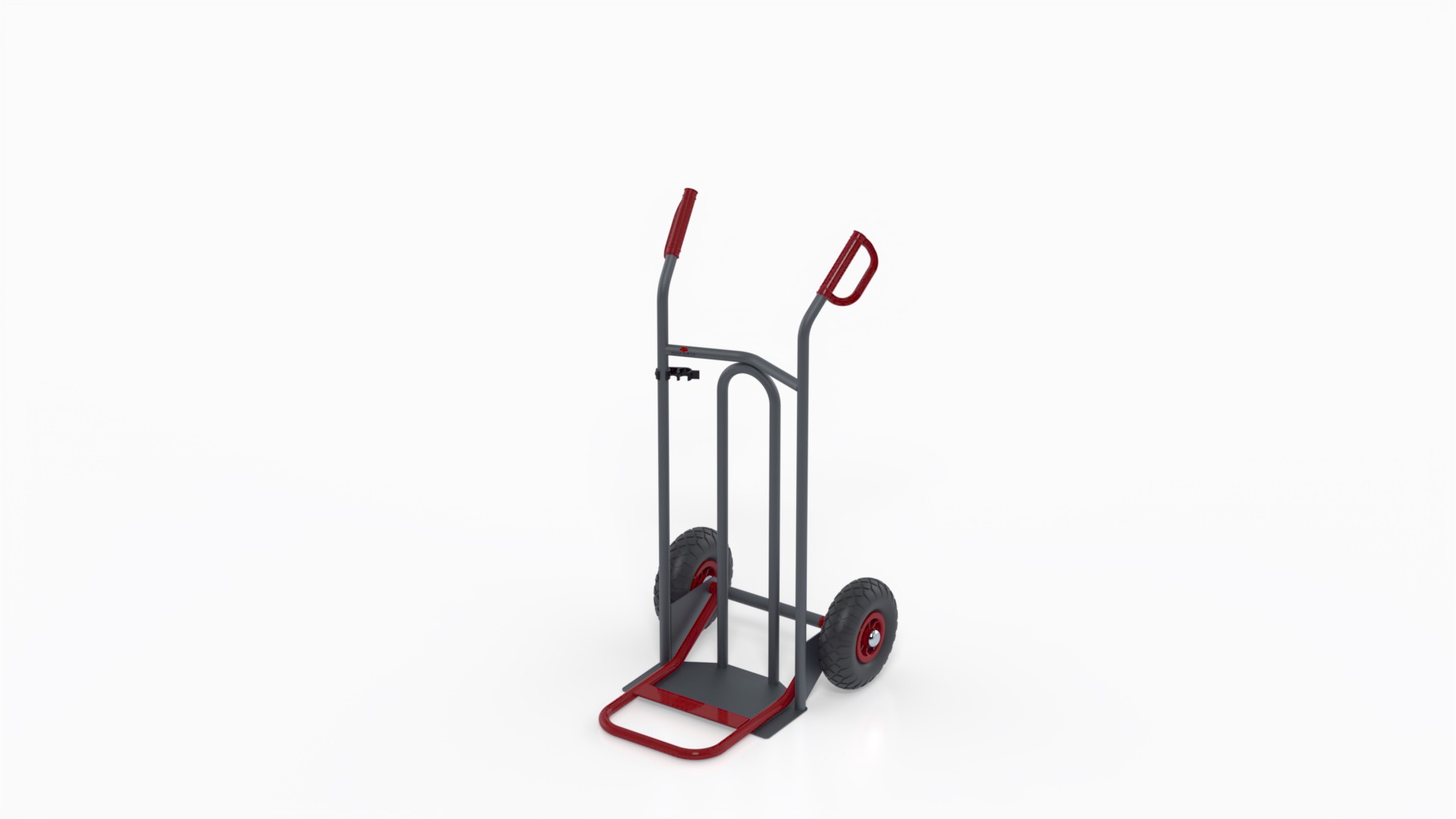 Diable pelle fixe a garde et bavette repliable - charge 250 kg
