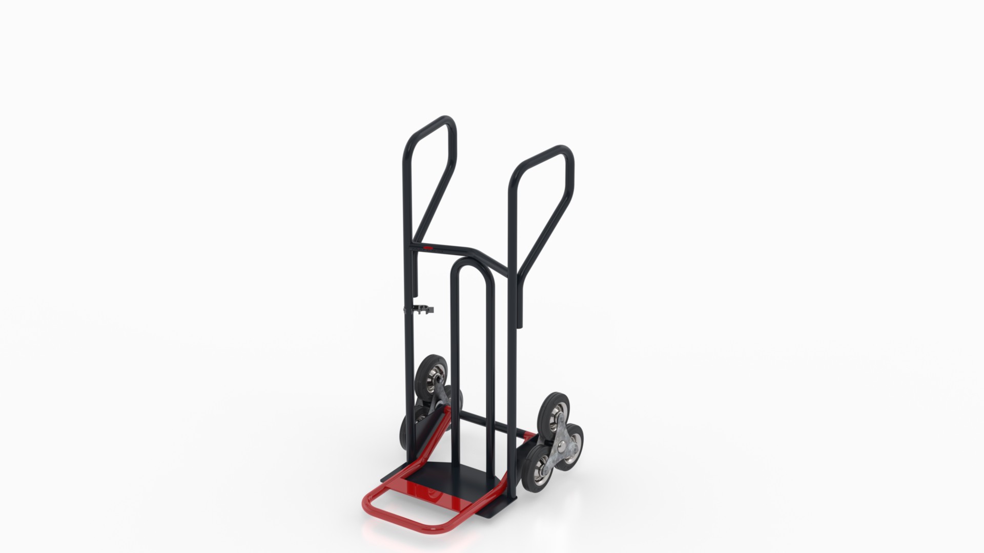Diable ? poign?es ferm?es et bavette repliable - 400 kg