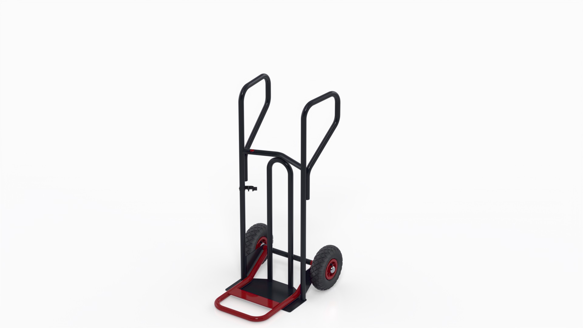 Diable ? poign?es ferm?es et bavette repliable - 400 kg