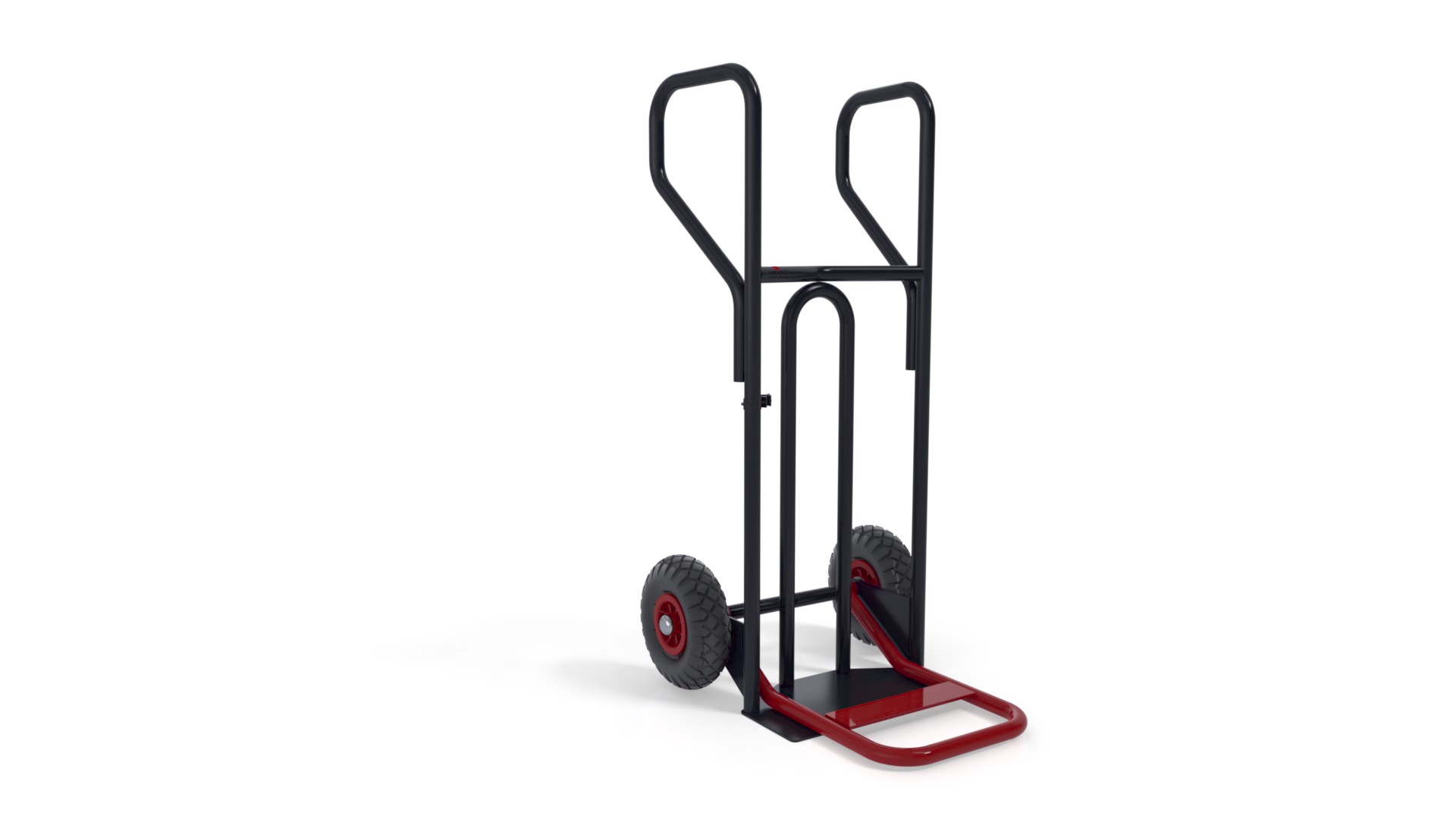 Diable ? poign?es ferm?es et bavette repliable - 400 kg