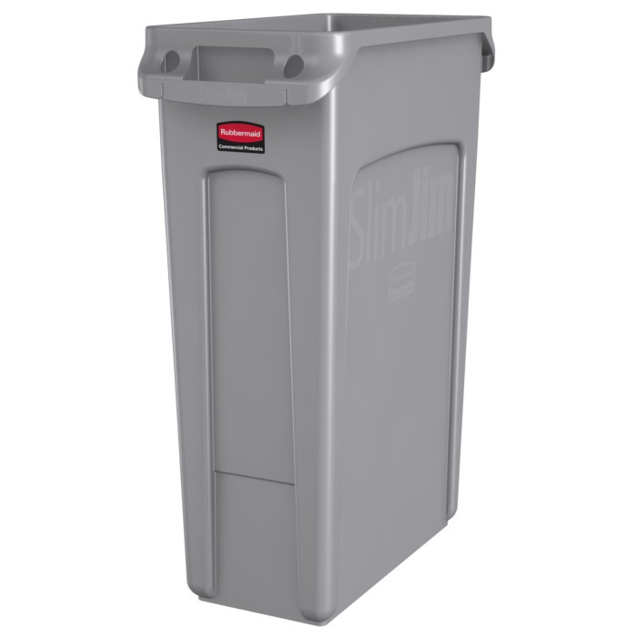 Collecteur Slim Jim Rubbermaid 87 litres