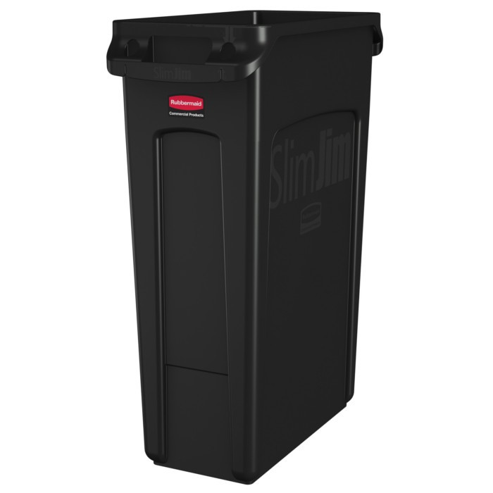 Collecteur Slim Jim Rubbermaid 87 litres