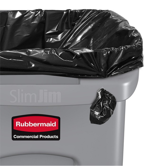 Collecteur Slim Jim Rubbermaid 87 litres