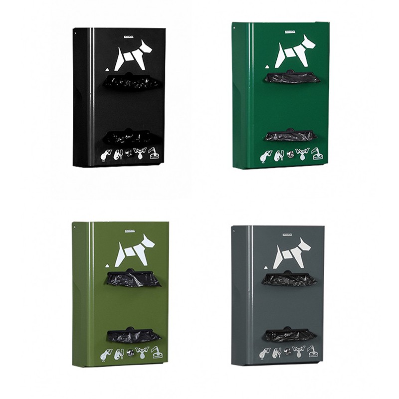 Distributeur hygiène canine sacs rouleaux