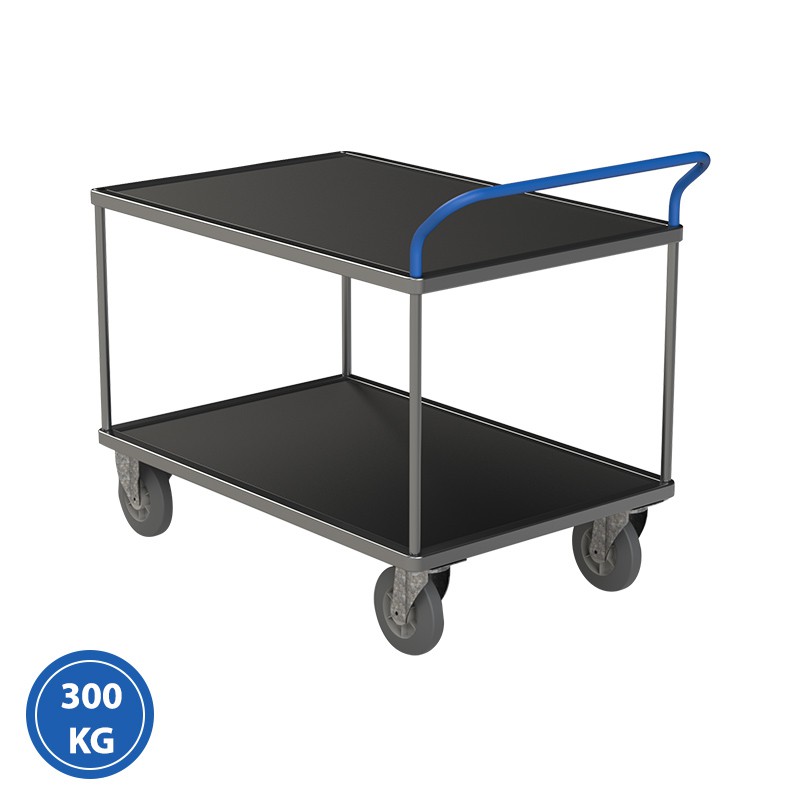 Servante 2 plateaux toles - 300 et 500 kg
